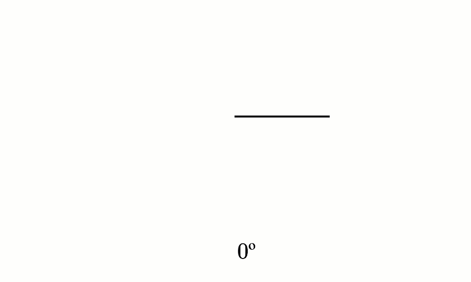 一道闪电所成的角